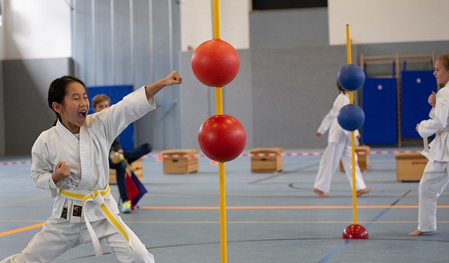Karate am Ball