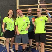 Die Poing Speedfires Vivien, Alex, Roy und Paul